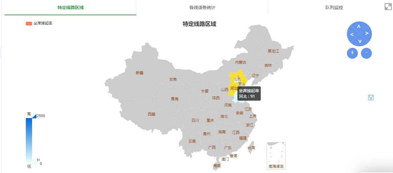 區(qū)域話務(wù)統(tǒng)計